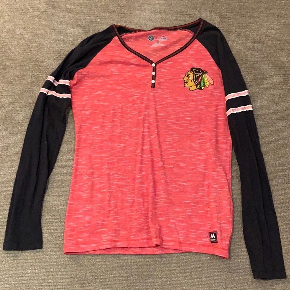 Long Sleeve Blackhawks shirt